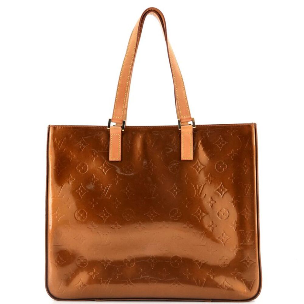 Louis Vuitton Columbus Handbag Monogram Vernis Brown - Picture 3 of 9